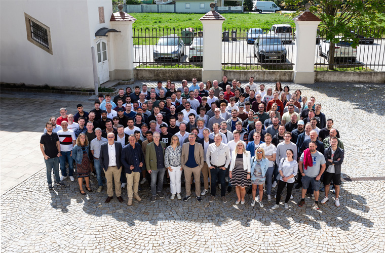 Mitarbeiterveranstaltung Elektro Schwarzmann Schloss Katzelsdorf